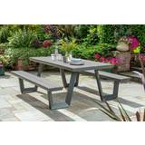 Picnic Tables Garden & Outdoor Furniture Norfolk Leisure Wembly Picnic Anthracite/Grey