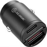 Alogic Rapid Power 30W Mini Car Charger with USB-C and USB-A