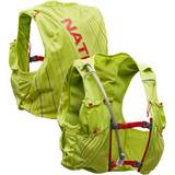 Yellow Running Backpacks NATHAN Pinnacle 12L Hydration Pack Running Vest with 1.6L Water Bladder Included. Hydration Backpack for Women Men Unisex. for Runs, Hiking, Cycling and More Women's Lime Hibiscus, XS
