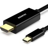 Ipad hdmi USB C to HDMI HDMI 3 Cable [Thunderbolt 3 MacBook Pro MacBook Air/iPad Pro