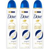 Dove Deodorants - Solid - Women Dove Anti-Perspirant Advanced Care Original 72H Deodorant for Women, 150ml, 3