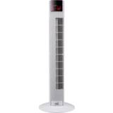 Timer Fans Neo 36” White Free Standing 3 Speed Tower Fan with Remote Control