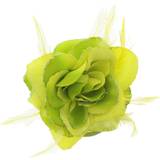 Green Bonnets Green 2Tone Topkids Accessories Rose Flower Hair Clip Hairband Floral Band