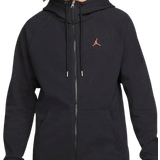 Nike Cotton Outerwear Nike Jordan Essentials Warm-Up Jacket - Black/Gym Red
