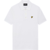 Lyle & Scott Men Polo Shirts Lyle & Scott Plain Polo Shirt - White