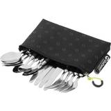 Black Cutlery Sets Outwell 4 Person Pouch Cutlery Set