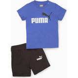 0-1M Other Sets Children's Clothing Puma Unisex Kinder Minicats T-Shirt und Shorts Jogginganzug, Royal Sapphire