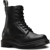 Low Heel Lace Boots Dr. Martens 1460 Pascal Mono - Black/VIRGINIA