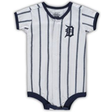 Press-Studs Playsuits Children's Clothing MLB Detroit Tigers Power Hitter Short Sleeve Coverall