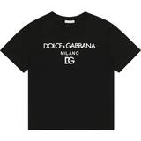 D&G Kid's Logo Cotton Jersey T-shirt