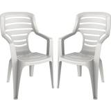 Resol Garden Chairs Resol White 55cm Pireo Garden