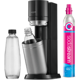 Manual Soft Drink Makers SodaStream Duo with carbon dioxide cylinder