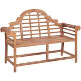 vidaXL Solid Wood Teak Garden Bench