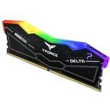 TeamGroup DDR5 RAM Memory TeamGroup T-Force Delta RGB Black DDR5 7800MHz 2x16GB (FF3D532G7800HC38DDC01)