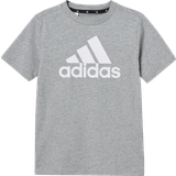 White T-shirts adidas Essentials Big Logo Cotton T-Shirt Boys lightgrey, 164
