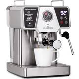 Klarstein Coffee Makers Klarstein espresso machine 19 bar approx. 10 cups 1.8 litres milk
