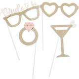 Photoprops Smiffys hen party photobooth kit, gold