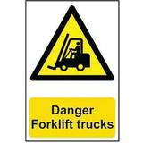 Skateboard Accessories Spectrum Safety Sign Danger Forklift Trucks PVC 400x600mm 4101