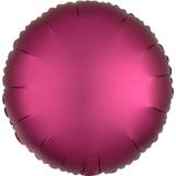 Amscan Anagram Pomegranate Circle Foil Balloons 5pcs