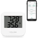 Air Quality Monitor YoLink 1/4 Mile Super Long Range Smart Temperature Humidity Monitor Sensor