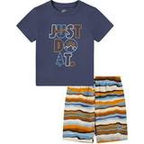 Nike Little Boys Just Do It T-shirt and Shorts Set Multi Multi
