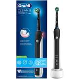 Braun Pressure Sensor Electric Toothbrushes Braun Eltandborste Clean & Protect Pro 2 Black [Levering: 2-3 dage]