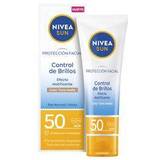 Nivea Sun Protection Nivea Control Shine medium mattifying facial SPF50 40ml