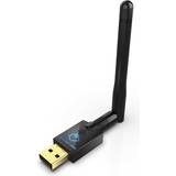 GiGaBlue Wireless Network Cards GiGaBlue ultra 600mbit 2.4 & 5ghz usb 2.0 high-speed wifi stick with antenna