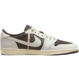 Nike Unisex Shoes Nike Air Jordan 1 Low x Travis Scott - Sail and Ridgerock