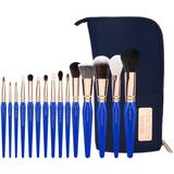 Bdellium Tools Golden Triangle PHASE I Complete 15pc. Brush Set with Pouch