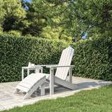 Plastic Sun Chairs Garden & Outdoor Furniture vidaXL Garden Adirondack Chair