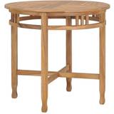 Teaks Dining Tables vidaXL Solid Teak Wood Dining Table