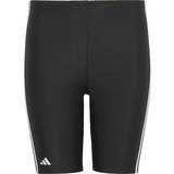White Swim Shorts Children's Clothing adidas Junior Classic 3-Stripes Swim Jammers - Black/White (HR7479)