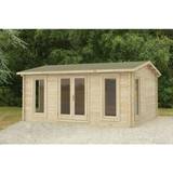 Small Cabins Forest Garden Rushock 5.0m 4.0m Log Cabin (Building Area )
