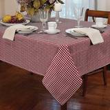Alan Symonds Gingham Tablecloth Red