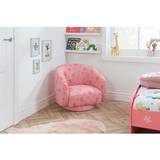 Pink Armchairs Kid's Room Disney Official Childrens Princess Accent Swivel Chair Pink