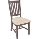 Brown Chairs Fwstyle Saltash Pine Kitchen Chair 2pcs