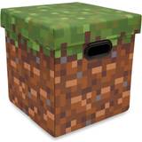 Storage Boxes Kid's Room on sale Ukonic Minecraft Grassy Block Bin Cube Organizer with Lid 13