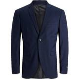 Viscose Jackets Jack & Jones Jprsolar Blazer for Boys - Blue/Medieval Blue (12203557-1220)