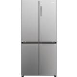 Haier american fridge freezer Haier HCR3818ENMM American Style Total Silver, White