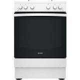 Gas cooker single oven Indesit IS67G1PMW 60cm White
