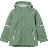 Shell Jackets Polarn O. Pyret Kid's Waterproof Shell Jacket - Green (60501785-279)