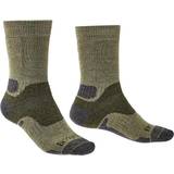 Merino Wool Socks Bridgedale Men's Midweight Merino Performance Boot Socks - Green