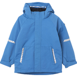 Pockets Shell Jackets Polarn O. Pyret Kid's Waterproof Shell Jacket - Blue (60501785-663)