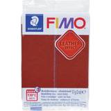 Staedtler Fimo leather effect polymer clay 2oz-nut brown -ef801-779