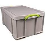 Grey Storage Boxes Really Useful 64L Stacking Storage Box