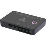 Renkforce External memory card reader Micro USB 3.2 1st Gen USB 3.0 Black