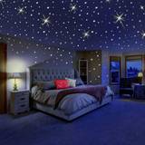Wall Decor Glow in The Dark Stars for Ceiling or Wall Stickers Glowing Galaxy Glow Star