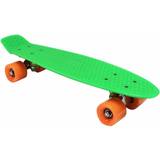 Charles Bentley Retro Mini Cruiser Skateboard, Green