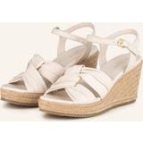 42 ½ Espadrilles Ted Baker Women's Wedge Espadrille Sandals in White, Carda, Leather
